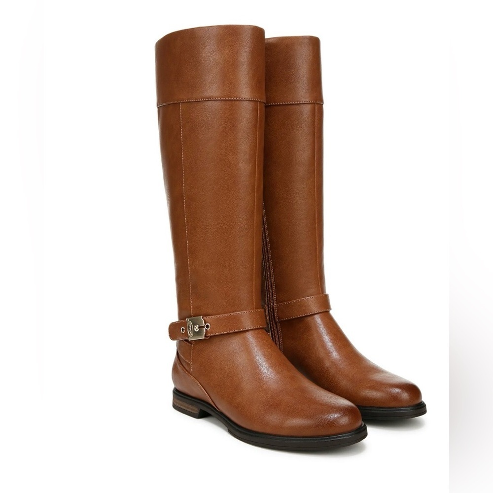 Dr. Scholl's Tan Heeled Boots